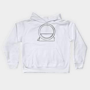 Circle Bag Kids Hoodie